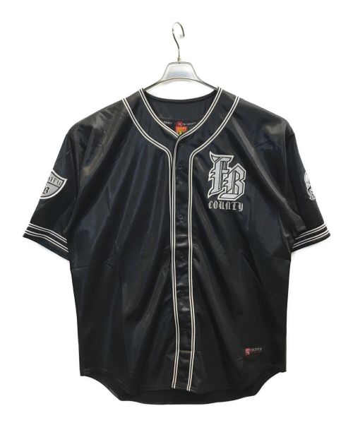 FB COUNTY（エフビーカウンティー）FB COUNTY (エフビーカウンティー) ベースボールシャツ ブラック サイズ:XLの古着・服飾アイテム