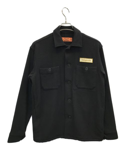 TENDERLOIN（テンダーロイン）TENDERLOIN (テンダーロイン) 初期ボックスロゴ T-WOOL CPO JKT ブラック サイズ:Mの古着・服飾アイテム