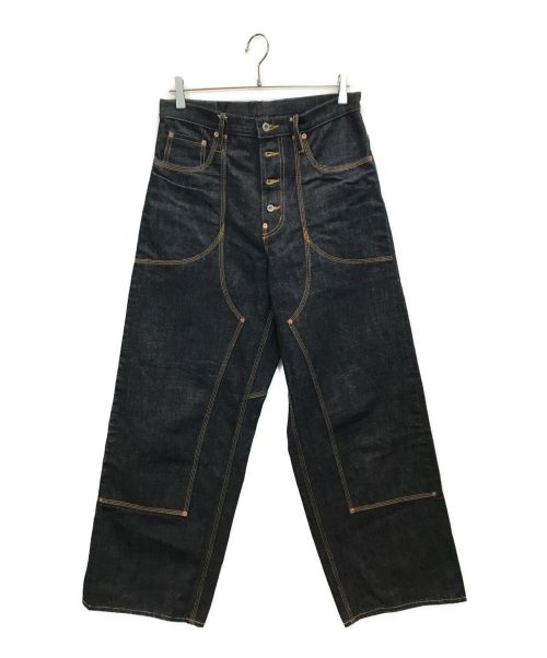 SUGARHILL（シュガーヒル）SUGARHILL (シュガーヒル) Classic Double Knee Denim Pants インディゴ サイズ:34の古着・服飾アイテム