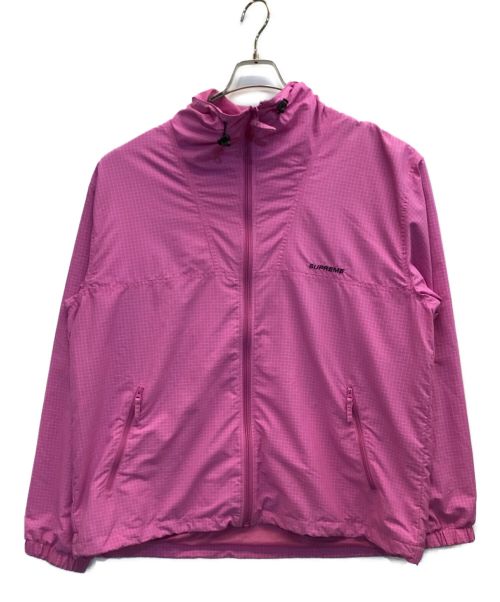 SUPREME（シュプリーム）SUPREME (シュプリーム) STASH (スタッシュ) 21AW Support Unit Nylon Ripstop Jacket ピンク サイズ:Lの古着・服飾アイテム