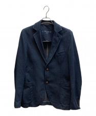 CIRCOLO 1901 (チルコロ1901) ジャージーテーラードジャケット ネイビー サイズ:46