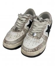 A BATHING APE (ア ベイシング エイプ) ベイプ スタ アイボリー サイズ:26㎝