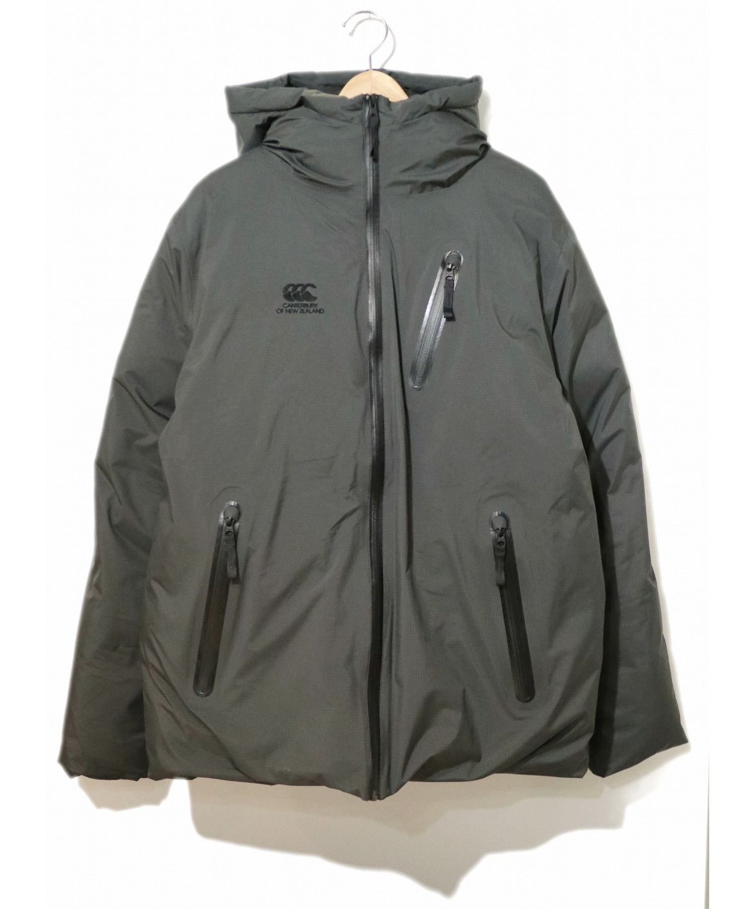 CANTERBURY (カンタベリー) ダウンジャケット ブラック サイズ:XL SPECTATOR WATER PROOF DOWN JACKET