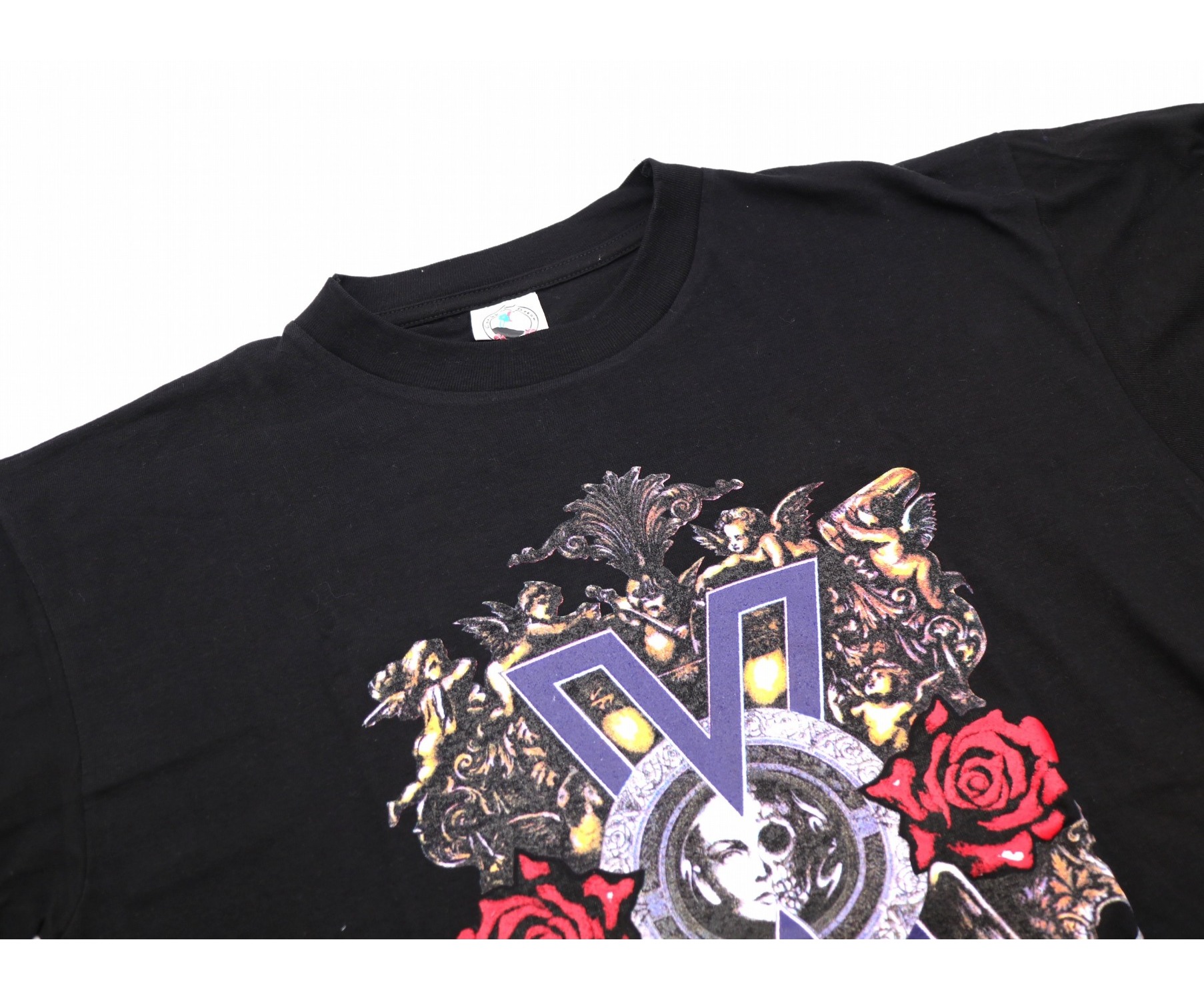 バンドTシャツ (バンドTシャツ) [古着]90’s X JAPAN バンドTシャツ ブラック サイズ:L  デッドストック・91年ツアー・STAFF・X JAPAN前身(X時代物)・Violence in j