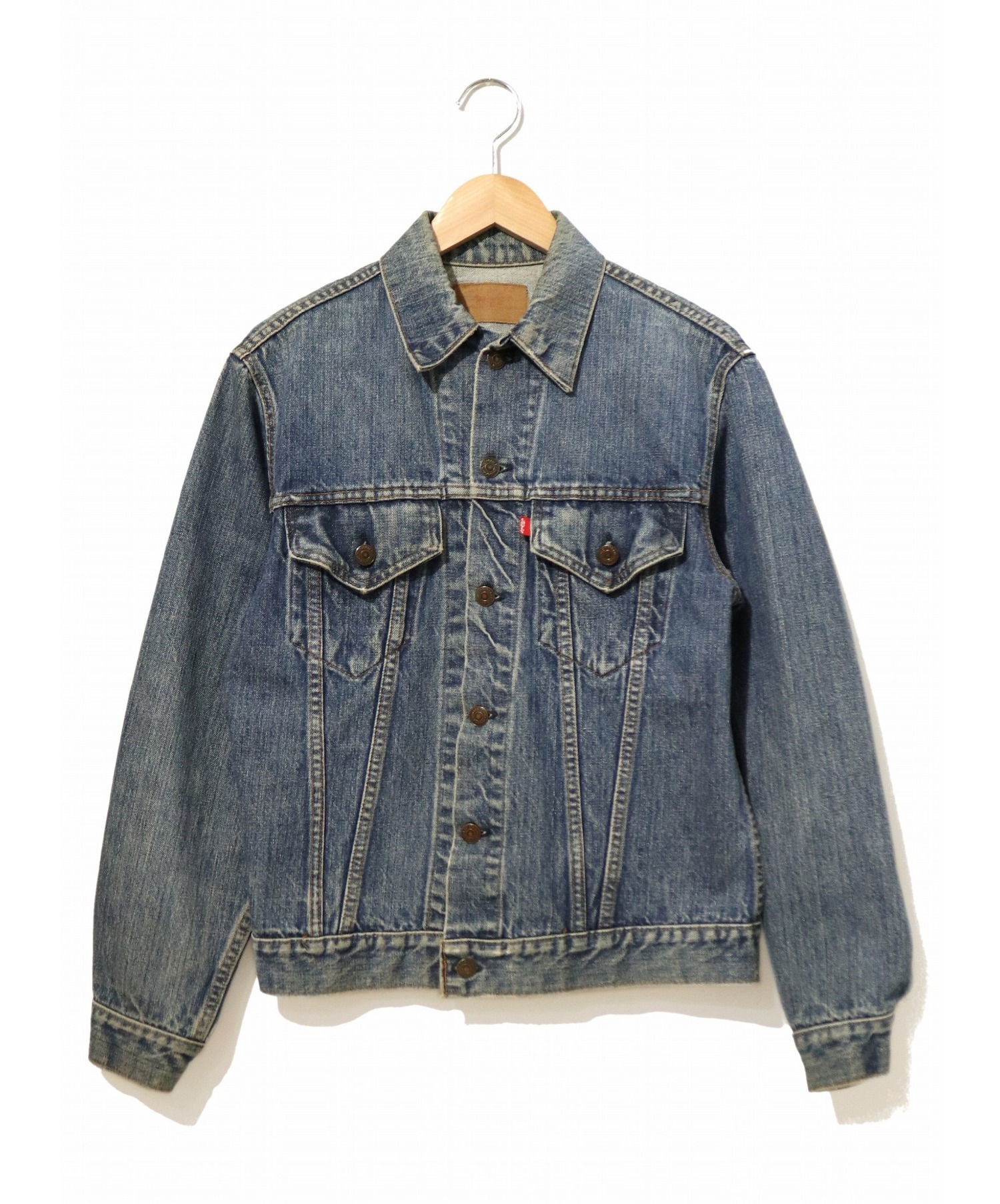 中古 古着通販 Levis リーバイス 古着 70505 デニム ジャケット インディゴ サイズ 表記なし 4th ボタン裏525 スモールe ブランド 古着通販 トレファク公式 Trefac Fashion