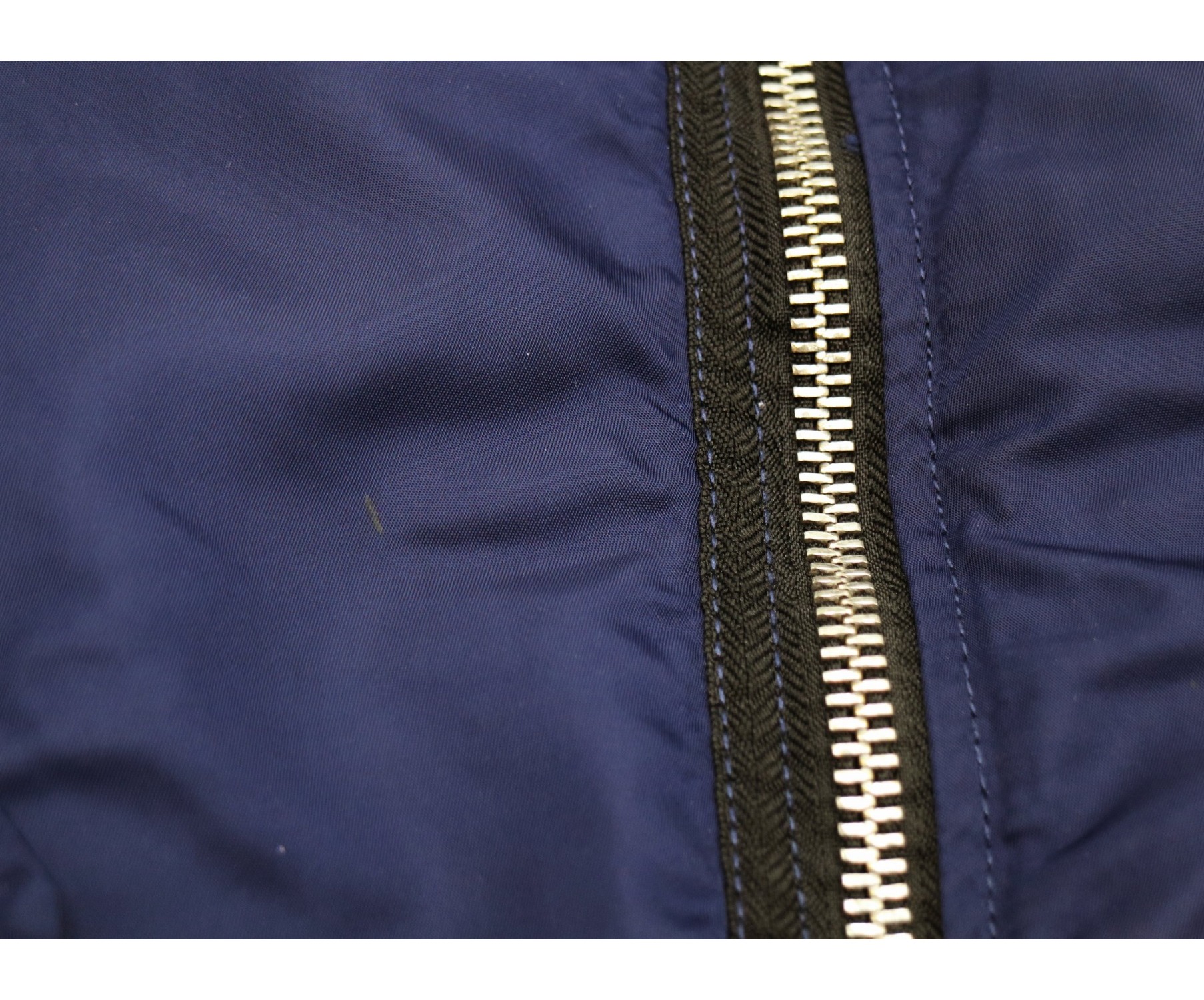 DIESEL (ディーゼル) デニムラインボンバージャケット ネイビー サイズ:XS MA-1