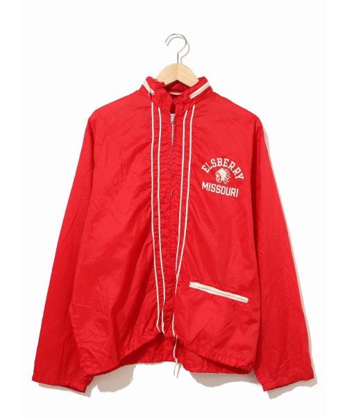 中古 古着通販 Champion チャンピオン 古着 60 Sナイロンジャケット レッド サイズ L ランタグ ブランド 古着通販 トレファク公式 Trefac Fashion