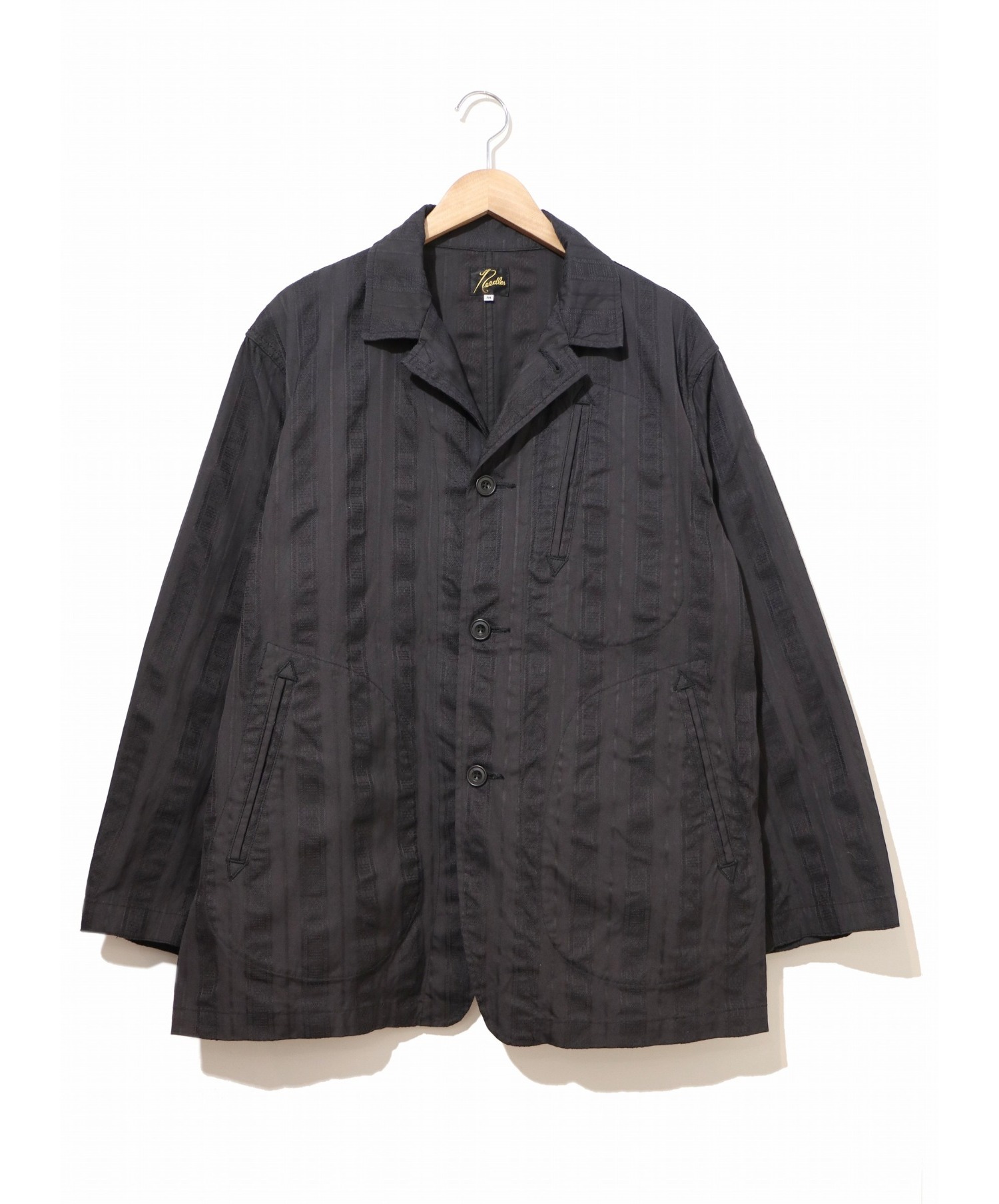 【中古・古着通販】Needles (ニードルス) アロージャケット ブラック サイズ:M 20SS Arrow Jacket - Cotton