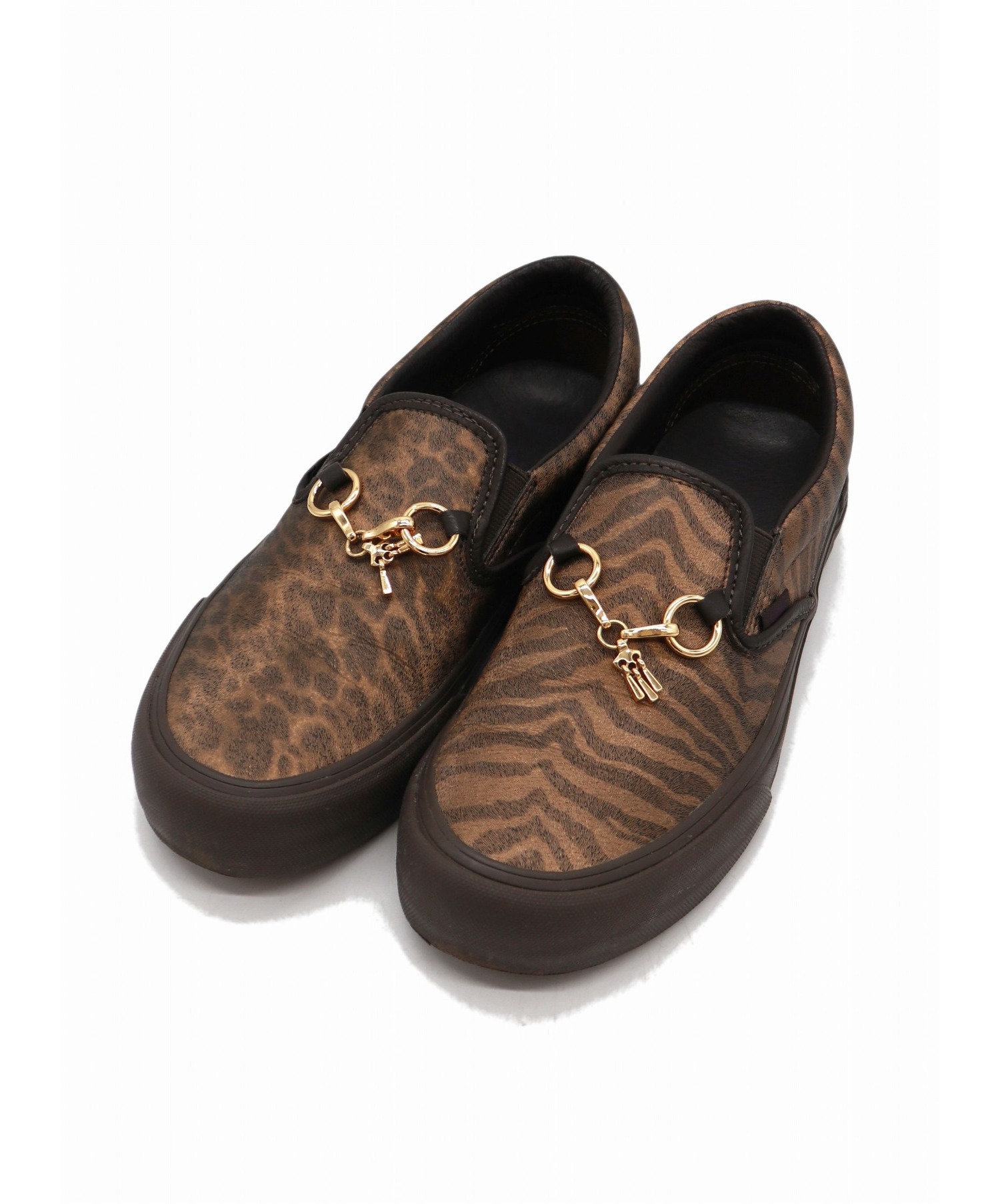 中古 古着通販 Vans Needles ヴァンズ ニードルズ Classic Slip On V クラシックスリッポン ベージュ サイズ Cm26 0表記 ブランド 古着通販 トレファク公式 Trefac Fashion
