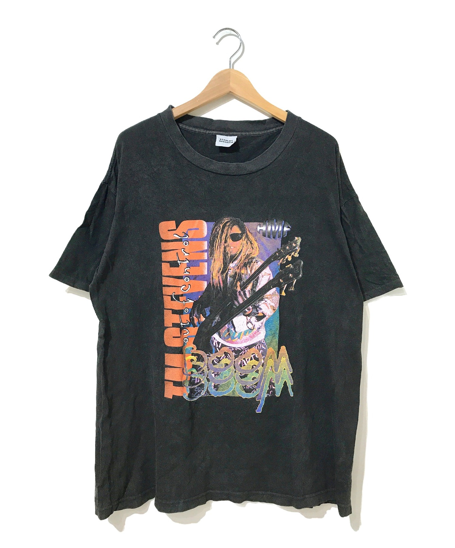 【中古・古着通販】バンドTシャツ (バンドTシャツ) [古着] TM STEVENS アーティストTシャツ ブラック サイズ:L JAPAN