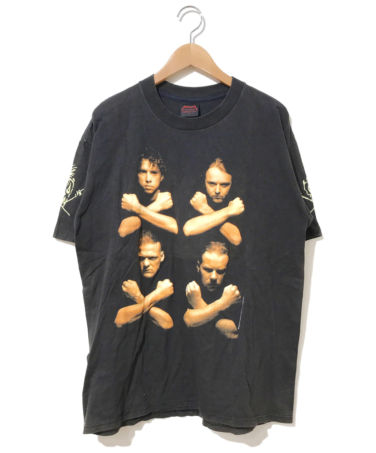 パスヘッド 両面プリント 1992 unforgiven METALLICA バンドTシャツ the メタリカ PUSHEAD 90年代