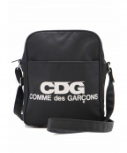 CDG COMME des GARCONS（シーディージー コムデギャルソン）の古着「CDGロゴショルダーバッグ」｜ブラック