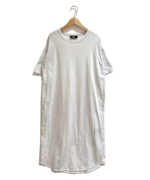 THE RERACS（ザ リラクス）THE RERACS (ザ リラクス) カットソーロングワンピース ホワイト サイズ:F 19SS・Tee Dress・定番アイテムの古着・服飾アイテム