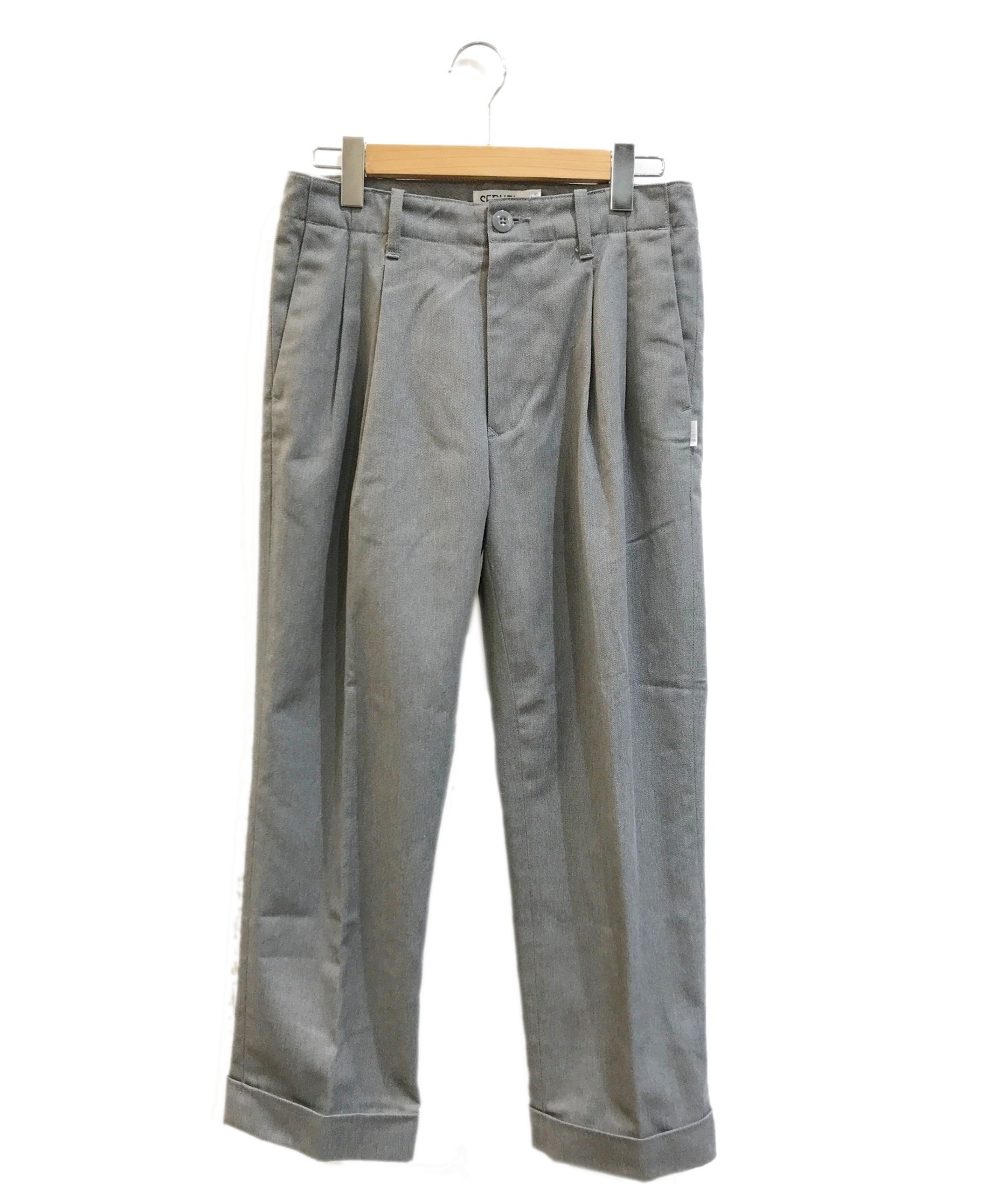 代官山)SEQUEL シークエル TYPE-C TWO TUCK PANTS ツータック チノパン