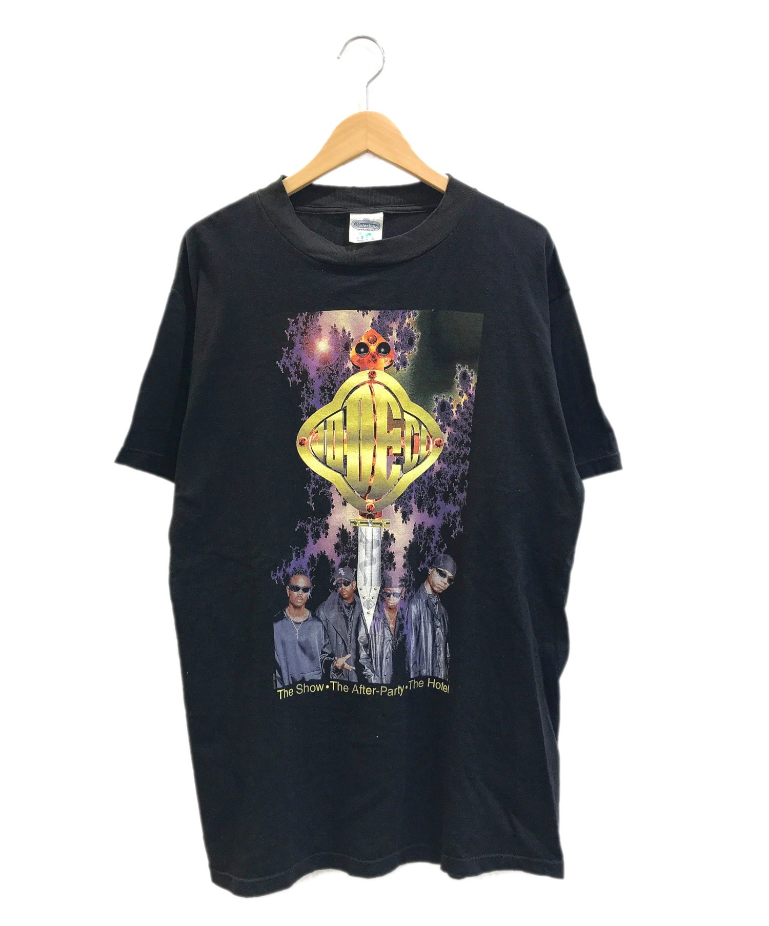 ラップTシャツ (ラップTシャツ) [古着]JODECI R&B Tシャツ ブラック サイズ:L ジョデシィ・1995年・3rdアルバム・USA製