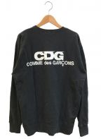 CDG COMME des GARCONS（シーディージー コムデギャルソン）の古着「バックロゴスウェット」｜ブラック