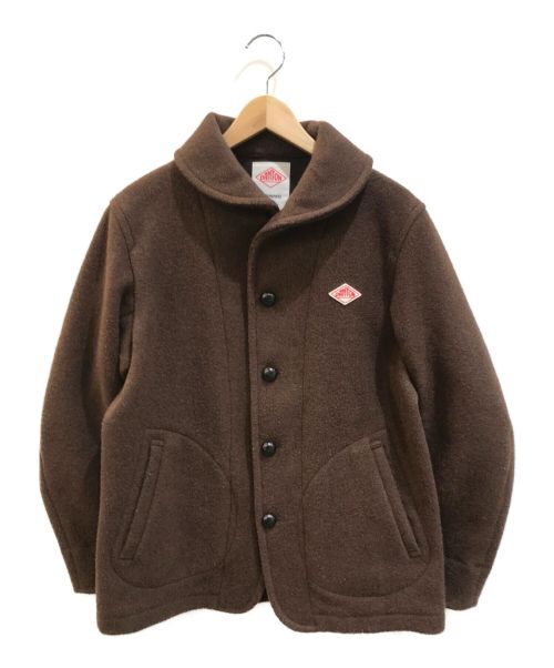 DANTON（ダントン）DANTON (ダントン) ウールモッサシングルジャケット ブラウン サイズ:40表記の古着・服飾アイテム