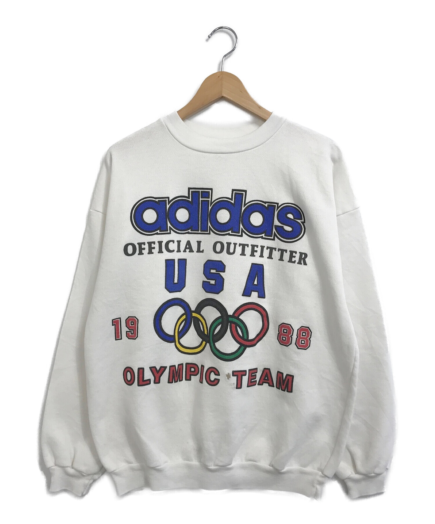ビンテージ 80年代 オリンピック スウェット 古着 アディダス adidas