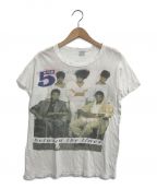 バンドTシャツバンドTシャツ）の古着「[古着]FIVE STER R&B Tシャツ」｜ホワイト