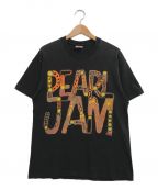 バンドTシャツバンドTシャツ）の古着「[古着]pearl jam パールジャム バンドTシャツ」｜ブラック