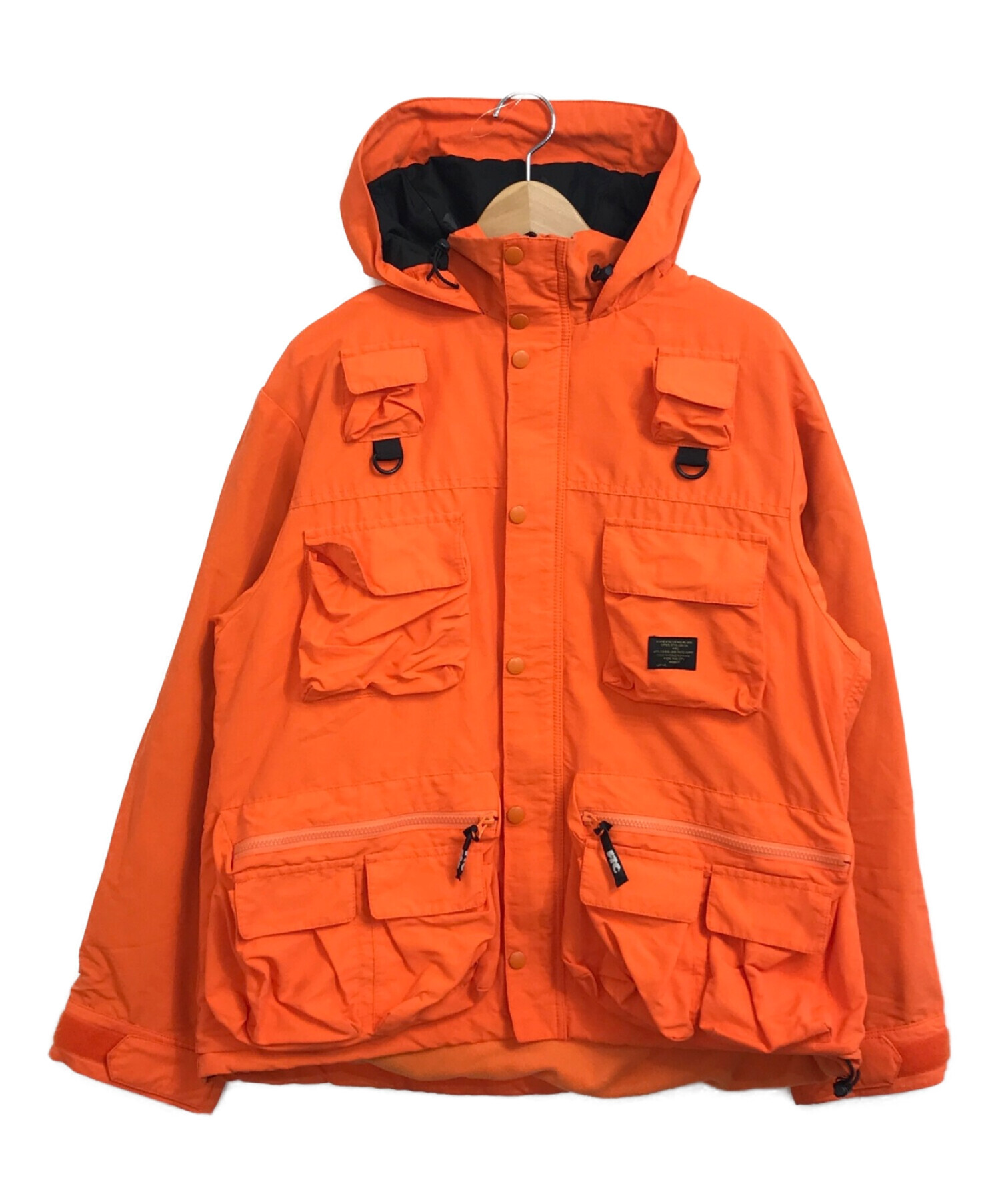 【中古・古着通販】FTC (エフティーシー) タクティカルフィッシングジャケット オレンジ サイズ:L｜ブランド・古着通販 トレファク公式