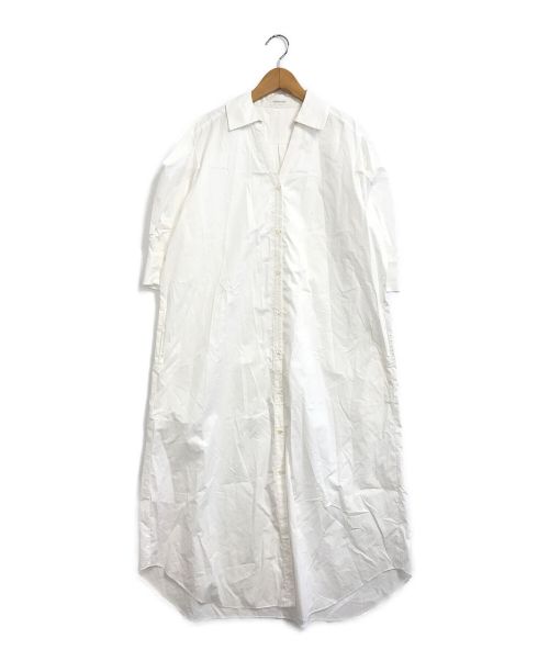 CASA FLINE（カーサフライン）CASA FLINE (カーサフライン) シャツワンピース ホワイト サイズ:Fの古着・服飾アイテム