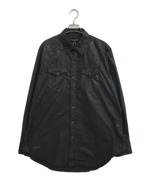 Engineered Garments（エンジニアド ガーメンツ）Engineered Garments (エンジニアドガーメンツ) Western Shirt-Black Alligator ブラック サイズ:Mの古着・服飾アイテム