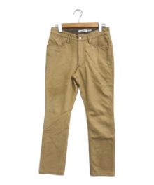 nonnative（ノンネイティブ）の古着「DWELLER 5P JEANS DROPPED FIT COW LEATHER」｜ベージュ