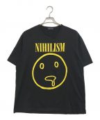 LAD MUSICIANラッドミュージシャン）の古着「NIHILISM SUPER BIG T-SHIRT」｜ブラック