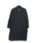 YOHJI YAMAMOTO×ALEXANDROS (ヨウジ ヤマモト×アレクサンドロス) 2枚衿長袖ロングシャツ ブラック サイズ:2：17800円