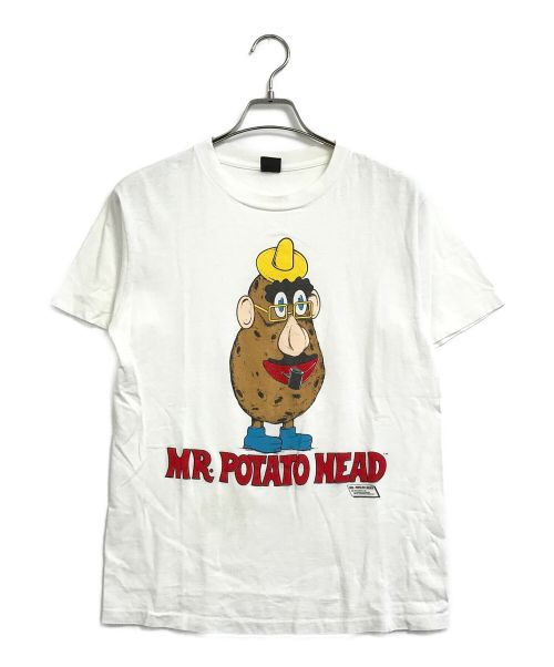 MR.POTATO HEAD（ミスター・ポテトヘッド）MR.POTATO HEAD (ミスター・ポテトヘッド) [古着]アニメTEE ホワイト サイズ:Lの古着・服飾アイテム