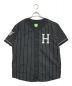 HUF（ハフ）の古着「ベースボールシャツ」｜ブラック