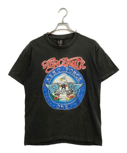 バンドTシャツ（バンドTシャツ）バンドTシャツ (バンドTシャツ) [古着]AERO SMITH バンドTシャツ ブラック サイズ:Lの古着・服飾アイテム