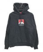 SUPREME（）の古着「portrait hooded sweatshirt」｜ブラック