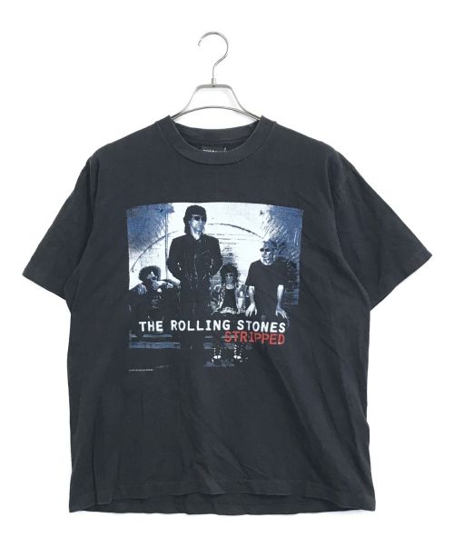バンドTシャツ（バンドTシャツ）バンドTシャツ (バンドTシャツ) [古着]THE ROLLING STONES　バンドTシャツ ブラック サイズ:表記なしの古着・服飾アイテム