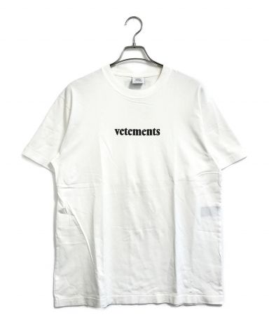 [中古]VETEMENTS(ヴェトモン)のメンズ トップス バーコードパッチロゴプリントTシャツ