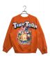 TINY TOON Adventures（タイニートゥーンアドベンチャーズ）の古着「[古着]プリントスウェット」｜オレンジ