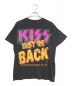 バンドTシャツ (キス) [古着]KISS ブラック サイズ:L：19000円
