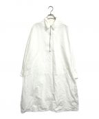 MM6エムエムシックス）の古着「Tie Front Shirt Dress」｜ホワイト