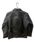 JACKROSE (ジャックローズ) ホースレザージャケット ブラック サイズ:4：12800円