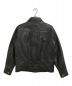 GANGSTERVILLE (ギャングスタービル) レザートラッカージャケット ブラック サイズ:S：29800円