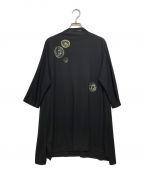 TOKUKO1erVOLトクコプルミエヴォル）の古着「ビジュー装飾チュニック」｜ブラック