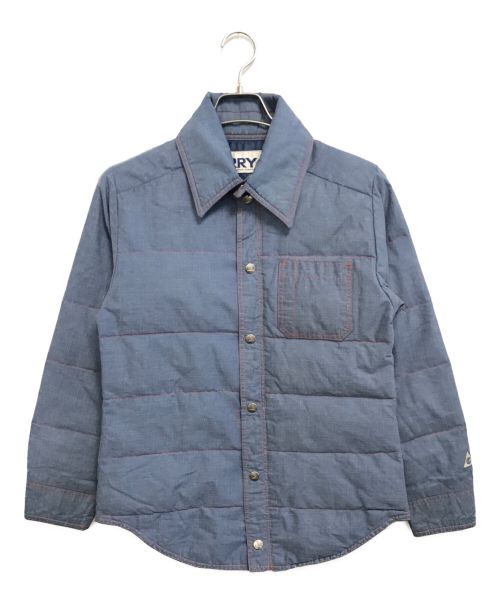GERRY（ジェリー）GERRY (ジェリー) ダウンシャツジャケット ブルー サイズ:XSの古着・服飾アイテム