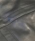 中古・古着 DIESEL (ディーゼル) レザージャケット ブラック サイズ:M：33800円