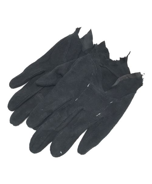 TAKAHIROMIYASHITA TheSoloIst.（タカヒロミヤシタ ザソロイスト）TAKAHIROMIYASHITA TheSoloIst. (タカヒロミヤシタザソロイスト) 手袋 ブラック サイズ:25の古着・服飾アイテム