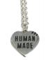 HUMAN MADE (ヒューマンメイド) HEART SILVER NECKLACE シルバー サイズ:表記なし：25800円