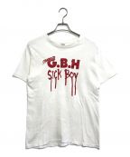 バンドTシャツバンドTシャツ）の古着「[古着]G.B.H バンドTシャツ」｜ホワイト