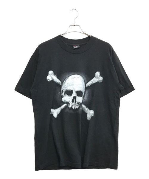 ラップTシャツ（ラップTシャツ）ラップTシャツ (ラップTシャツ) [古着]HIPHOP CYPRESS HILL Skull & Bones Tシャツ ブラック サイズ:XLの古着・服飾アイテム