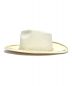 STETSON (ステットソン) つば広パナマ中折れ帽 アイボリー サイズ:59cm 未使用品：23800円