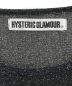 中古・古着 Hysteric Glamour (ヒステリックグラマー) ラメプリントカットソー ブラック サイズ:FREE：9800円
